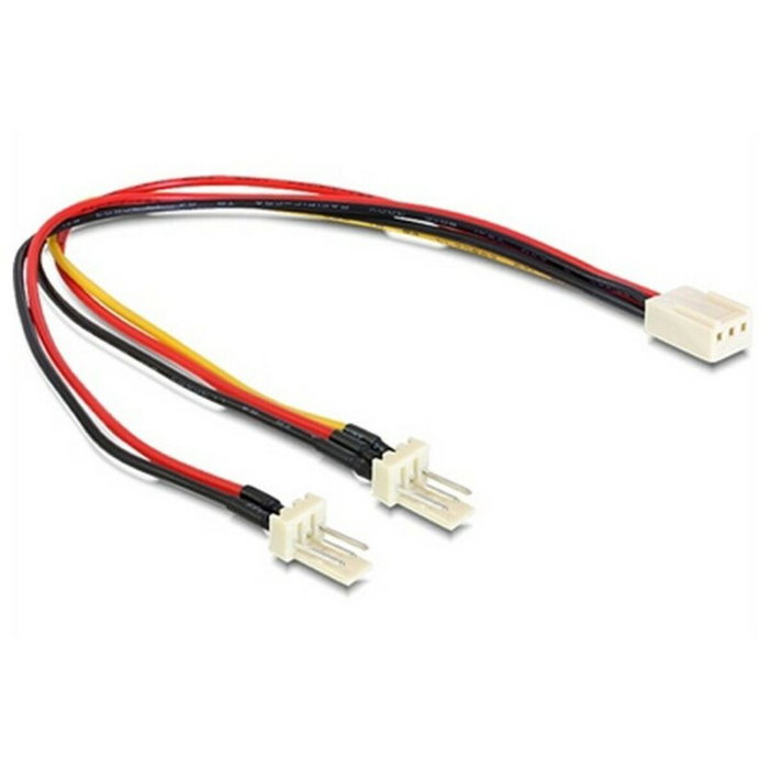 DeLOCK 89343 Cable de alimentación interno Molex 3 Pin Hembra a 2 x Molex 3 Pin Macho DeLOCK 89343 Cable de alimentación interno Molex 3 Pin Hembra a 2 x Molex 3 Pin Macho