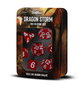 Dragon Storm Sharp Edge Silicone Pack de Dados Red Dragon Scales (7)