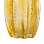 Jarrón Amarillo Cristal Decoración 16 X 16 X 35 cm