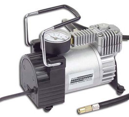 LAMS Compresor para Coche 12V 10 BAR con 4 Boquillas