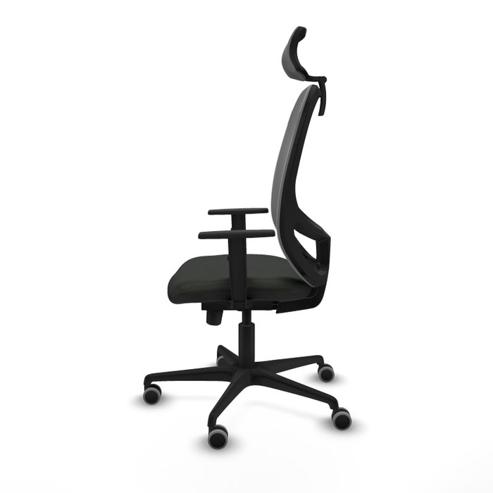 PIQUERAS Y CRESPO Silla de oficina Cilanco Negro/Gris con mecanismo Sincro/Traslack PIQUERAS Y CRESPO Silla de oficina Cilanco Negro/Gris con mecanismo Sincro/Traslack