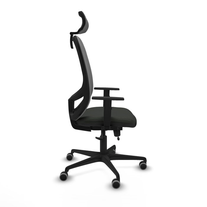 PIQUERAS Y CRESPO Silla de oficina Cilanco Negro/Gris con mecanismo Sincro/Traslack PIQUERAS Y CRESPO Silla de oficina Cilanco Negro/Gris con mecanismo Sincro/Traslack