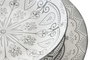 DKD Home Decor Juego de Vajilla de 18 Piezas en Porcelana Gris Claro