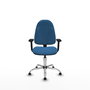 PIQUERAS Y CRESPO Silla de oficina Algarra Azul claro