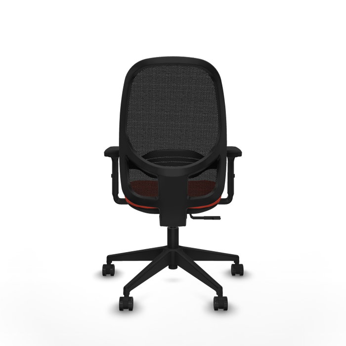 PIQUERAS Y CRESPO Silla de oficina Cilanco con mecanismo Sincro, Naranja oscuro y Negro PIQUERAS Y CRESPO Silla de oficina Cilanco con mecanismo Sincro, Naranja oscuro y Negro