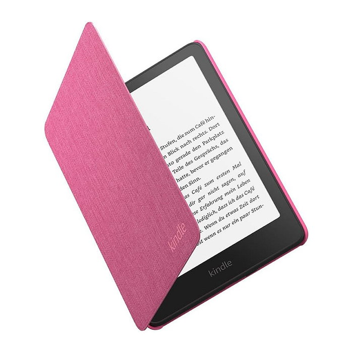 Amazon B0CM7PHKMJ Cover fabric Kindle Paperwhite (2024) y Colorsoft Protectora de tela Poliéster Color Rosa
