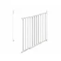 Webaby Barrera de seguridad WEB1712145707232 - 72 a 108 cm - Blanco