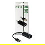 Inter-Tech ARGUS IT-810 Adaptador USB3.0 a RJ45 Gigabit Lan 1000 MBit/s Negro