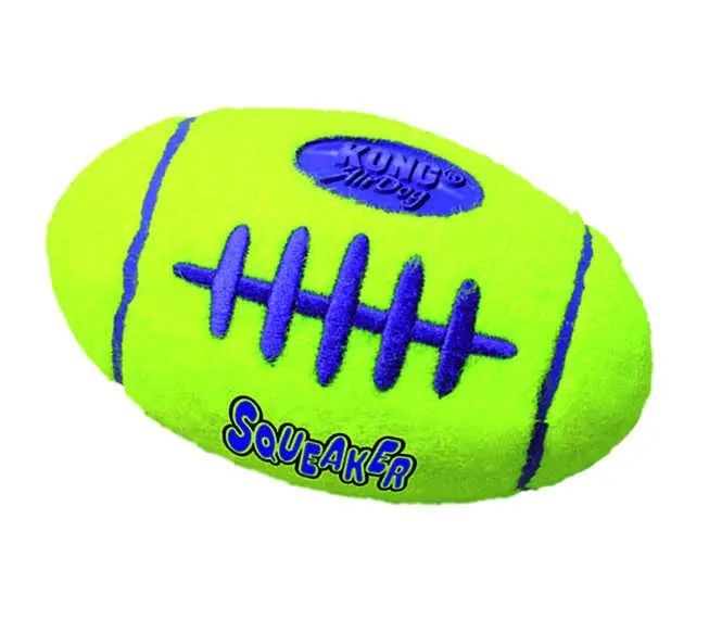Kong AirDog Squeaker Football Tennis Large ASFB1 Kong AirDog Squeaker Football Tennis Large ASFB1