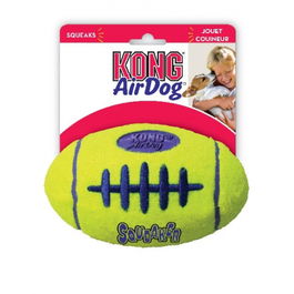 Kong Balón de Fútbol para Perros con Chirriador, Tamaño L4.01, Material No Abrasivo, Juguete Resistente para Buscar y Recoger
