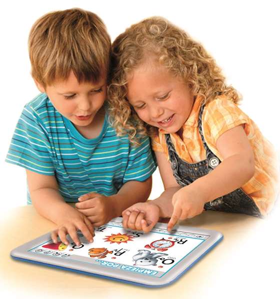 Educa Touch Junior - Juego Educativo Aprendo El Abecedario, Interactivo con Pantalla Táctil, Para Niños de 3 a 6 Años (Español e Inglés)