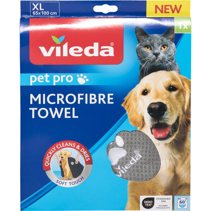 Vileda Toalla Pet Pro XL 65 x 100 cm Vileda Toalla Pet Pro XL 65 x 100 cm