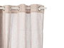 Giftdecor Cortina Marron Rayas 140 x 260 cm (Set de 6)