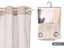 Giftdecor Cortina Marron Rayas 140 x 260 cm (Set de 6)