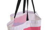 DKD Home Decor Bolsa Love is in the Air 23 Urban Multicolor Blanco Canvas Poliester 43 x 15 x 40 cm (4 Unidades)
