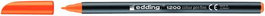 EDDING 1200 Rotulador de Fibra Naranja Neón (Set de 10) SKU: B138RS9GQ7