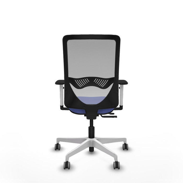 PIQUERAS Y CRESPO Silla de oficina Zulema Azul claro y Gris