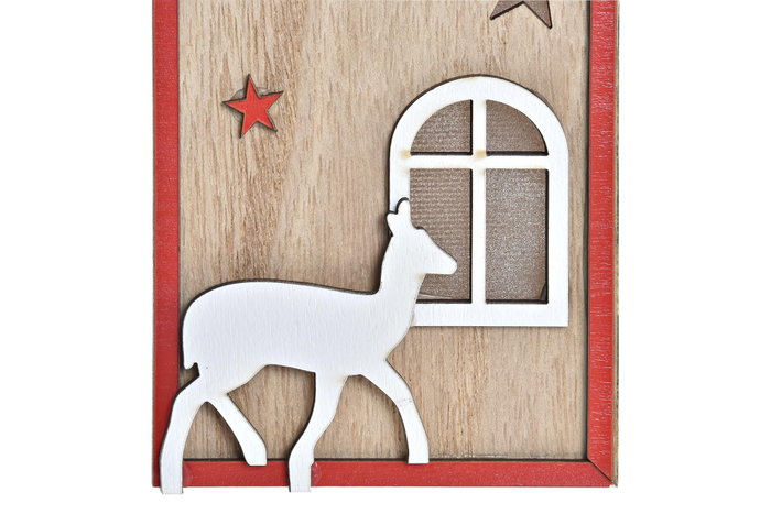 DKD Home Decor Decoración Luminosa Navidad Tradicional Natural Verde 6 x 32 x 8 cm (4 Unidades) DKD Home Decor Decoración Luminosa Navidad Tradicional Natural Verde 6 x 32 x 8 cm (4 Unidades)