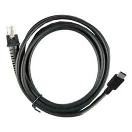 Datalogic 90A052356 Cable de carga USB Type A de 3 m, Negro