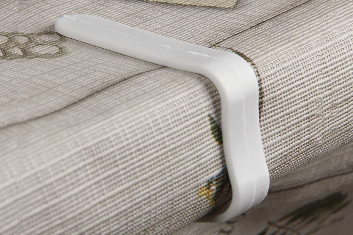 Algon Set de 10 Pinzas para Sujetar Mantel, Sujetador de Tela para Exteriores, 3.9 cm (24 Unidades)