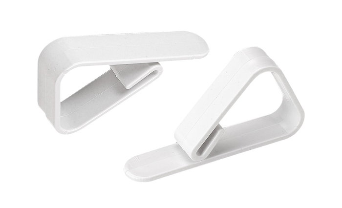 Algon Set de 10 Pinzas para Sujetar Mantel, Sujetador de Tela para Exteriores, 3.9 cm (24 Unidades)