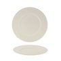 Summa VALET Plato Llano para Vajilla, Vitro Porcelana, Color Marfil, Diámetro 23 cm (23.5 cm) (Set de 6)