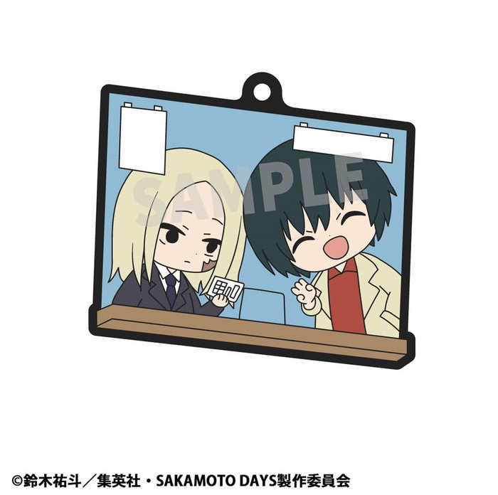 Sakamoto Days Colgantes Caucho Rubber Mascot Buddycolle Vol. 2 7 cm Surtido (6)
