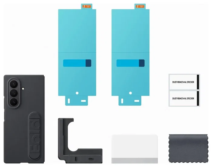 Samsung Silicone Case para Galaxy Z Fold7 - Negro