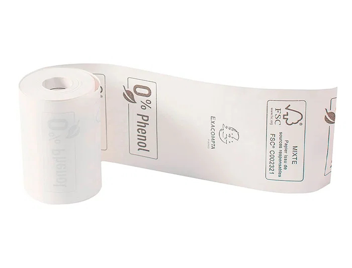 Exacompta Rollo TPV Térmico 57mm x 40mm 55g FSC Sin Bisfenol A
