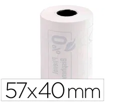 Exacompta Rollo TPV Térmico 57mm x 40mm 55g FSC Sin Bisfenol A