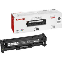 Canon Toner Cartridge 718 - Negro, Alta Capacidad 3400 copias