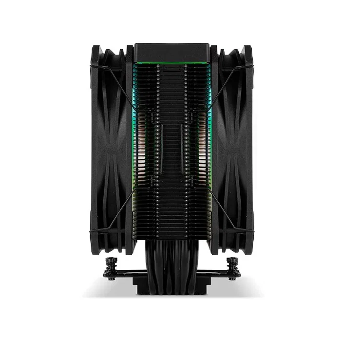 NOX Hummer H-200 ARGB Cooler CPU Dual Fan 130mm Negro