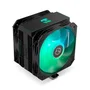 NOX Hummer H-200 ARGB - Disipador de CPU con 2 Ventiladores de 130mm PWM, Iluminación ARGB, 6 Heatpipes, TDP 230W, Compatible con Sockets Intel y AMD