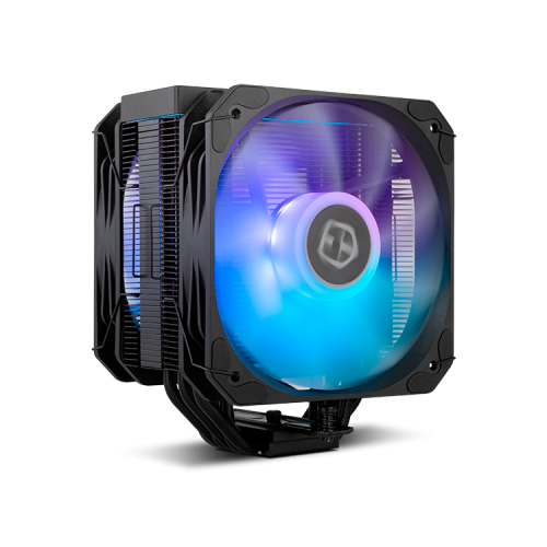 Nox Hummer H-200 ARGB Dual Fan Cooler con Iluminación ARGB y PWM Nox Hummer H-200 ARGB Dual Fan Cooler con Iluminación ARGB y PWM