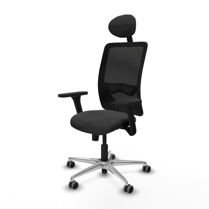 PIQUERAS Y CRESPO Silla de oficina Zulema Gris oscuro/Negro PIQUERAS Y CRESPO Silla de oficina Zulema Gris oscuro/Negro