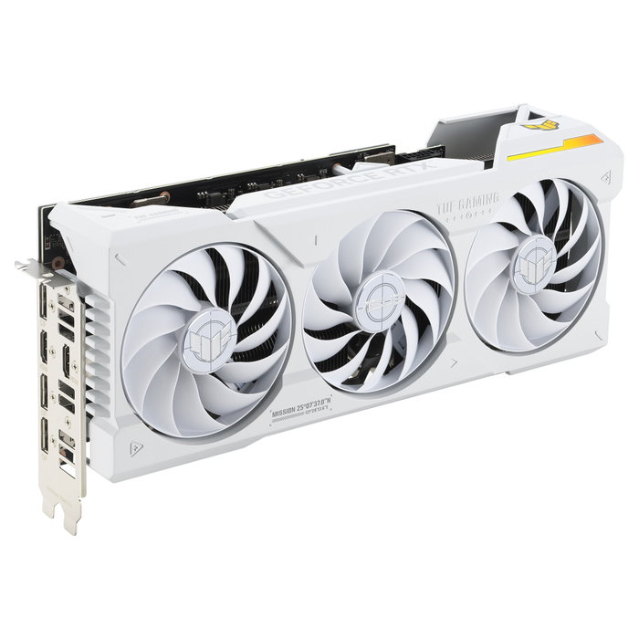 ASUS TUF GeForce RTX 4070 Ti Super OC Edition 16GB GDDR6X Blanca con 3 Ventiladores ASUS TUF GeForce RTX 4070 Ti Super OC Edition 16GB GDDR6X Blanca con 3 Ventiladores