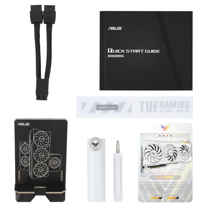 ASUS TUF GeForce RTX 4070 Ti Super OC Edition 16GB GDDR6X Blanca con 3 Ventiladores ASUS TUF GeForce RTX 4070 Ti Super OC Edition 16GB GDDR6X Blanca con 3 Ventiladores