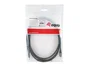 EQUIP Cable 2 en 1 USB 3.2 Gen 2x2 C a C/A, 2.0m, Negro