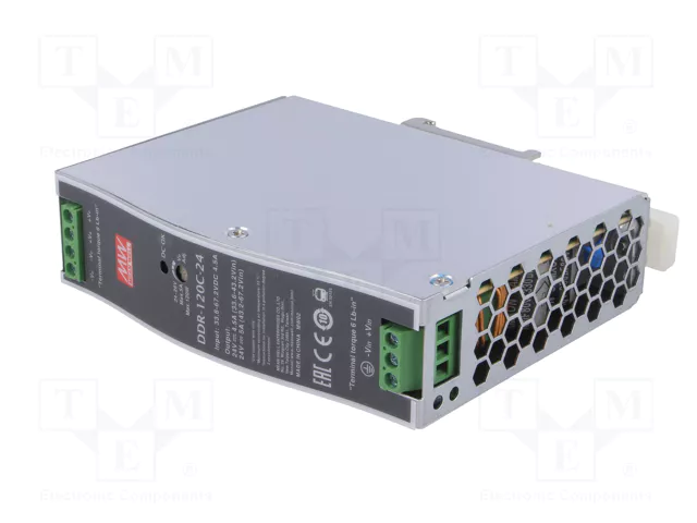 MEAN WELL DDR-120C-48 Convertidor DC/DC 120W 48VDC MEAN WELL DDR-120C-48 Convertidor DC/DC 120W 48VDC