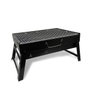 Parrilla plegable en maletÍn de transporte 43x29x22 cm maestro mr-1010
