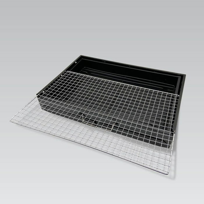 Parrilla plegable en maletÍn de transporte 43x29x22 cm maestro mr-1010