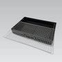 Parrilla plegable en maletÍn de transporte 43x29x22 cm maestro mr-1010