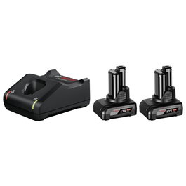 Bosch Kit de 2 Baterías GBA 12V 6.0Ah y Cargador GAL 12V-40