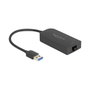 DeLOCK Adaptador de Red USB-A a RJ45 2.5 Gigabit LAN 5 Gbps, ASIX AX88279, 0.15 m Cable Negro, 66045