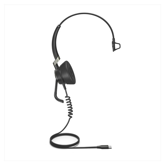 Jabra Engage 50 Mono Auricular de Diadema con Micrófono USB-C para Oficina, Negro | Cancelación de Ruido, HD Voice, Plug and Play