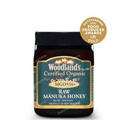 WOODLAND'S Miel de Manuka Raw MGO 550+ Monofloral 250Gr Eco