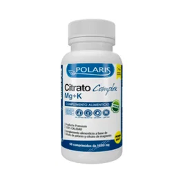POLARIS Bisglicinato de Magnesio 60 Comp. Apto Veganos Sin Gluten Sin Lactosa Ayuda a Reducir Cansancio y Fatiga