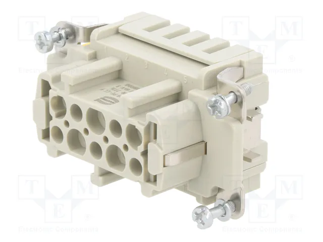 HARTING Han® ES 10B PE-CC Female plantilla de contacto hembra