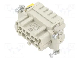 HARTING Han® ES 10B PE-CC Female plantilla de contacto hembra