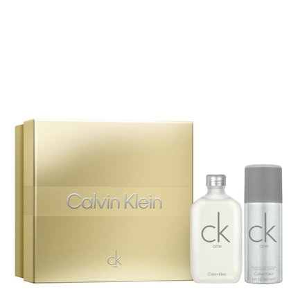 Calvin Klein CK ONE Eau de Toilette 100 ml y Desodorante Spray 150 ml Calvin Klein CK ONE Eau de Toilette 100 ml y Desodorante Spray 150 ml